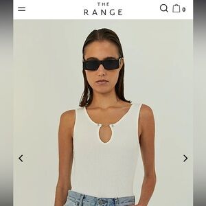 The Range Alloy ribbed barbell tank